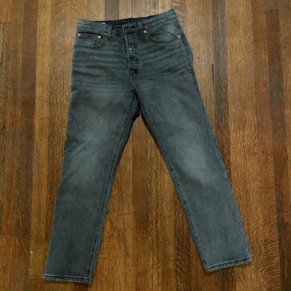 LEVI'S 501 ORIGINAL CROPPED WOMEN'S JEANS - Picture 1 of 8